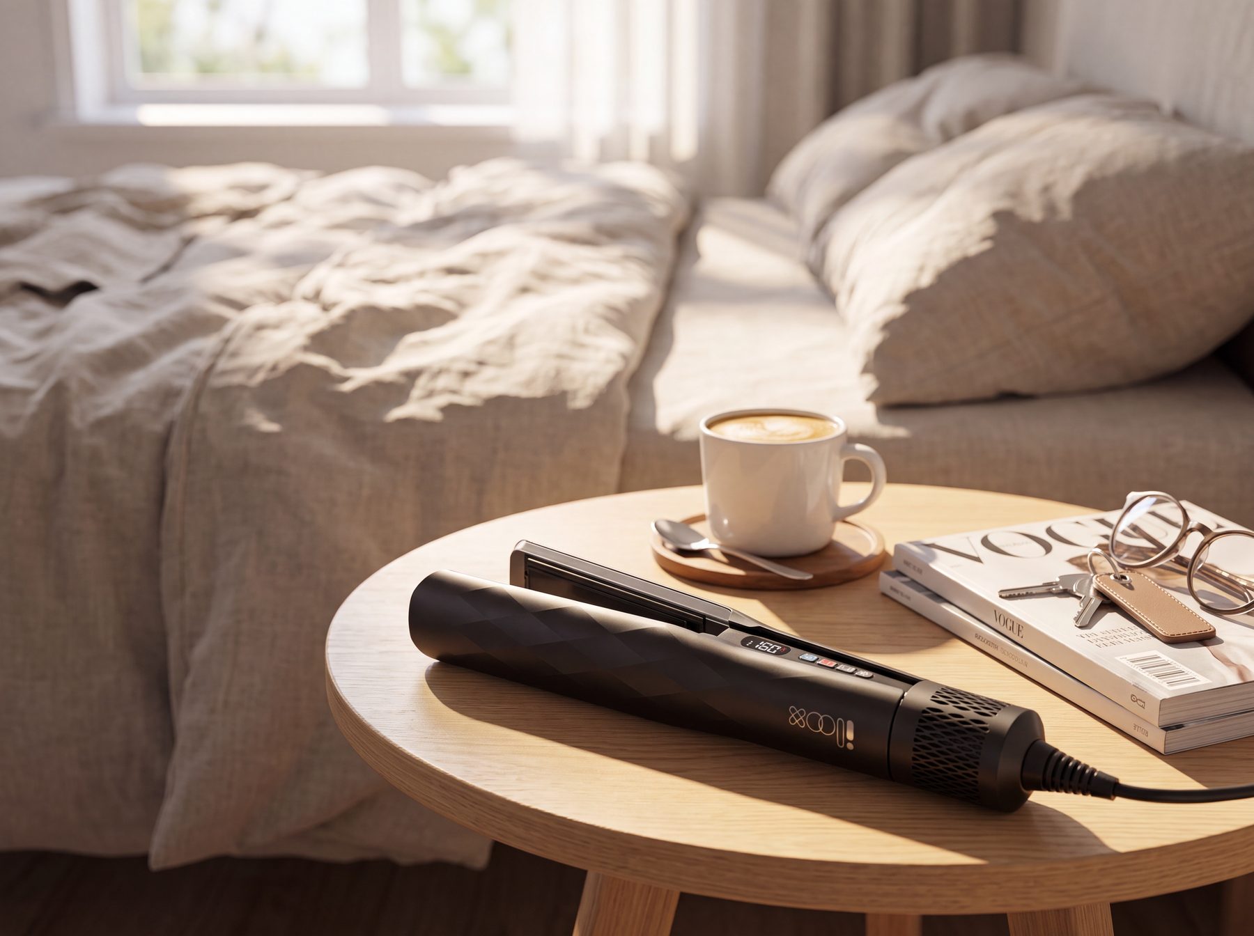 Silqflow ProCare on a bedside table